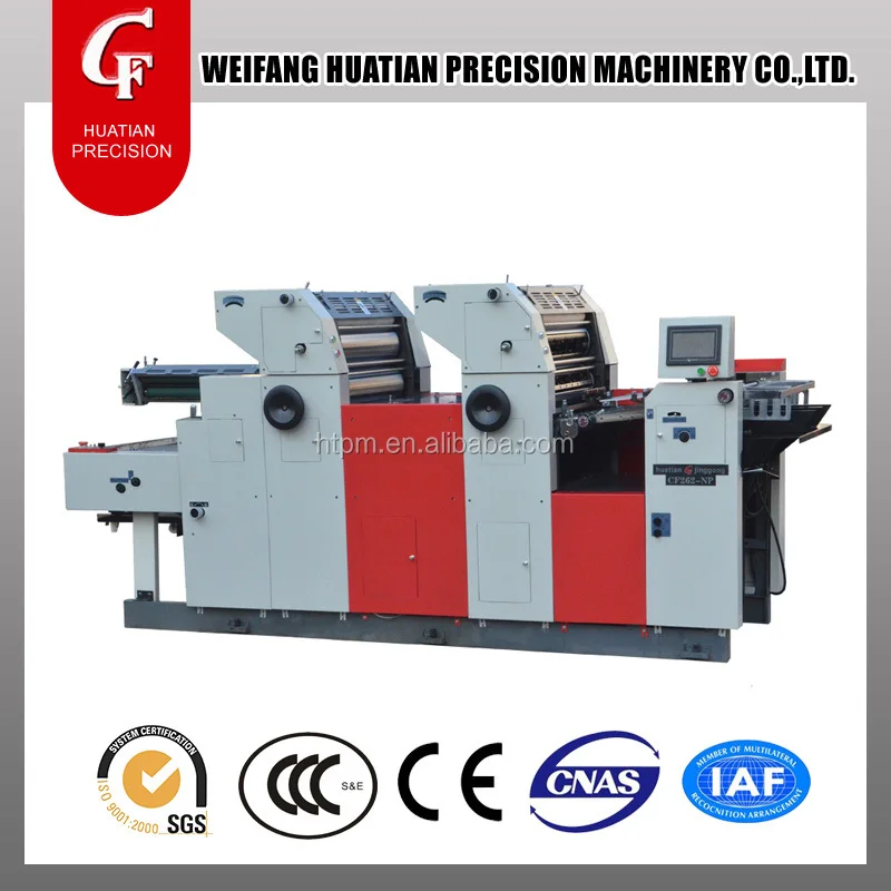 2024 big discount   CF262-NP A2 size two color  offset printing machine for invoice and books