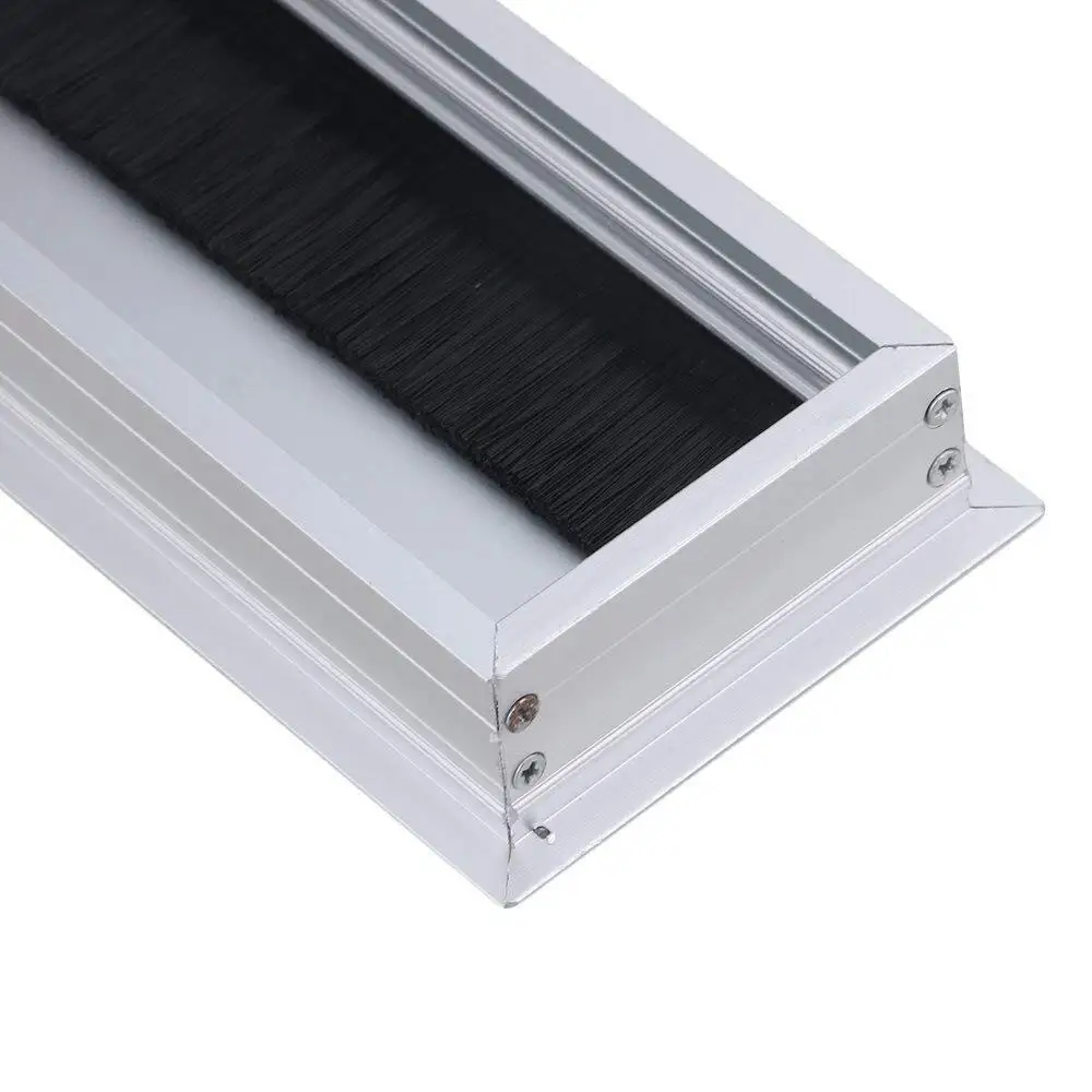 Aluminum Cable Grommet Box Office desk desktop Sockets