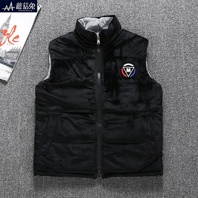 
OEM Children Boy Waistcoat Winter Padding Vest Warm Clothing Boys Reversible Waistcoat 
