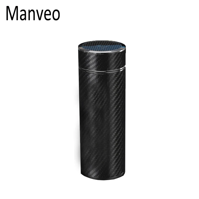 carbon fiber water cup water transfer printing stainless steel Cup for car Manveo