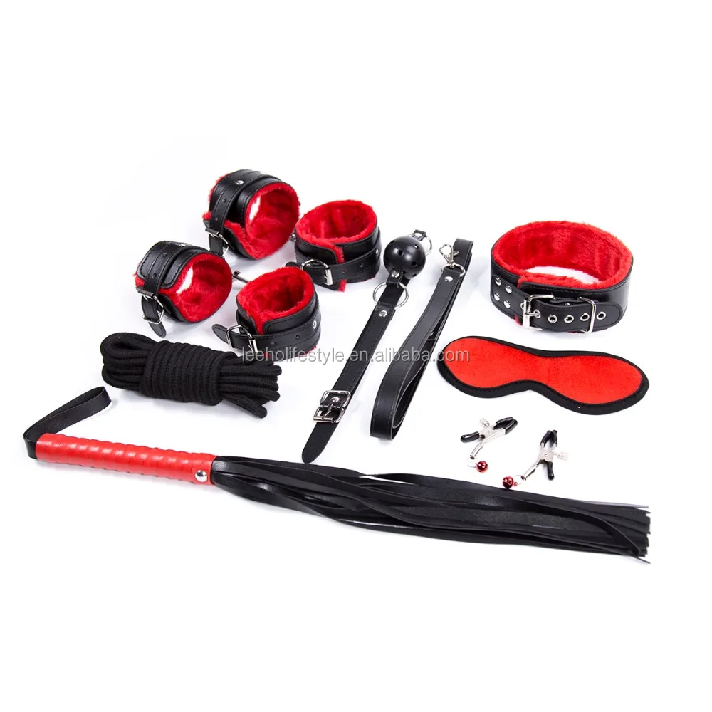 Сексуальный флирт Фетиш 8 шт./единица из искусственной кожи Эротические товары для взрослых