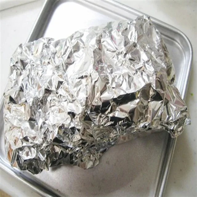 Aluminium Foil Dispenser Roll alu foil paper for food packaging foil roll kitchen tinfoil