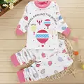 Hot New Baby Boys Girls Pajamas Funny Cartoon Kid Sleepwear Spring Autumn Children Pajamas Comfortable Clothes