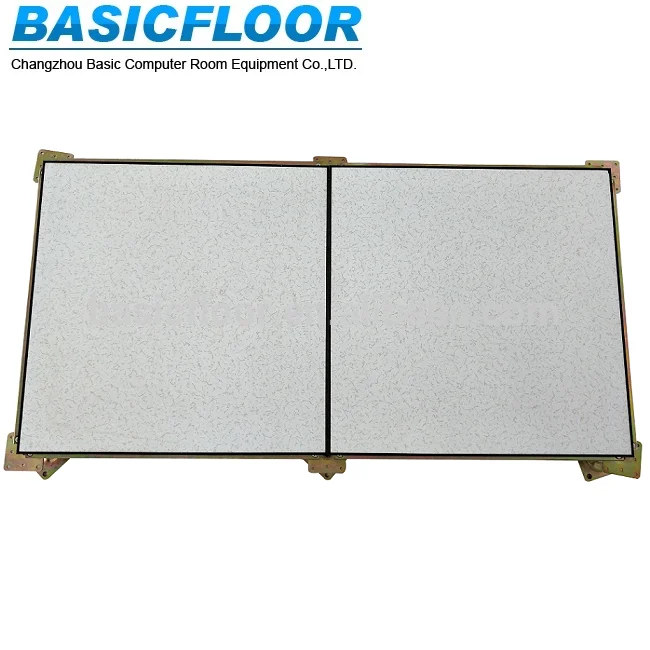 High quality anti static cementitious elevated raised false panel steel raised floor
