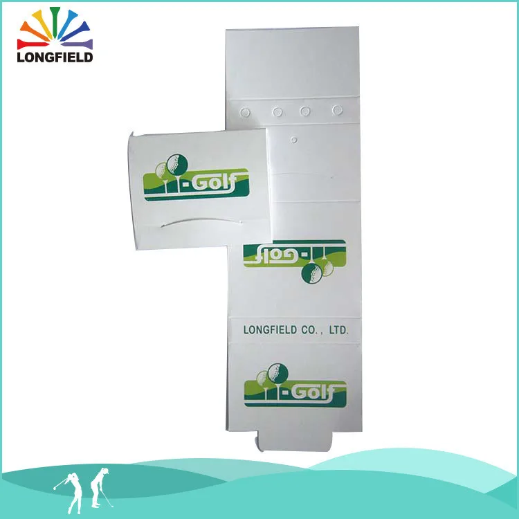 
hot sale personalize clamshell package golf tee 