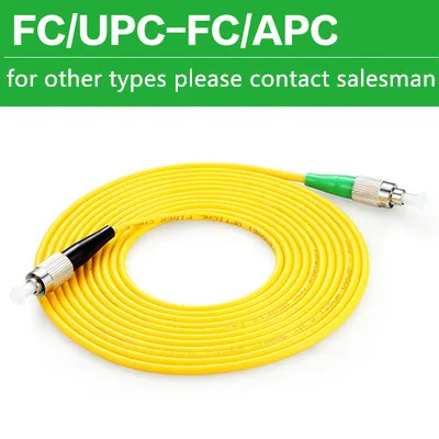 Factory price SC LC ST FC APC UPC fiber optic pigtail patch cable for 2m 3m 5m 10m