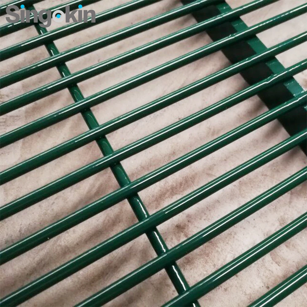 358 Powder coated and galvanized High security prison mesh fencing  anti climb snake proof fence panel