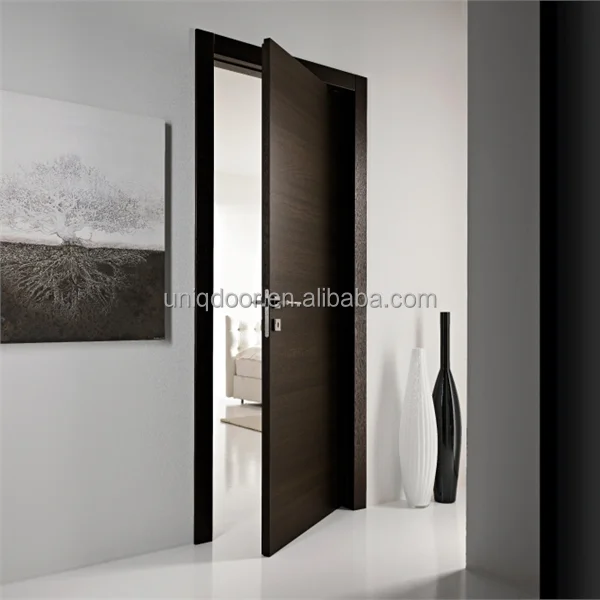 
Apartment interior pivot design flush MDF door 