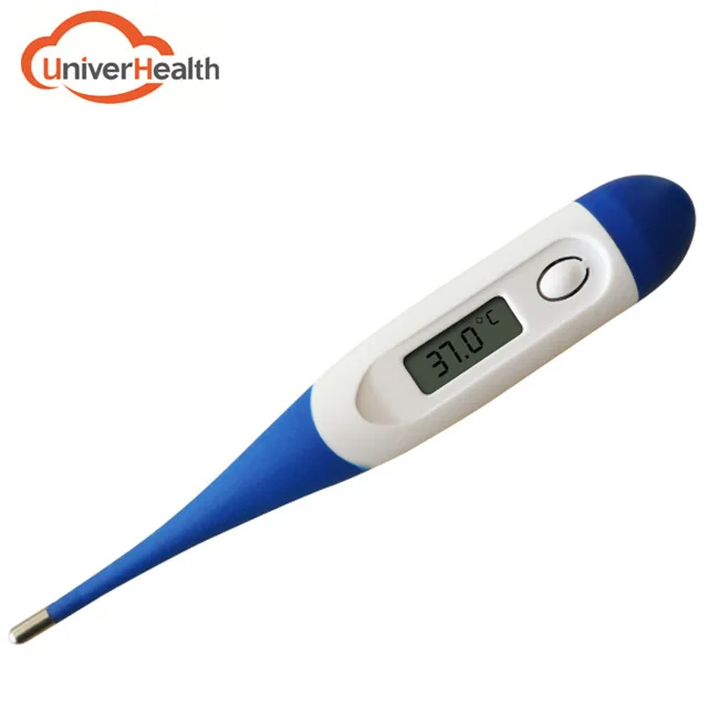 OEM Waterproof Digital Termometro Pen Custom Thermometer One 1.55V Button Size Battery Memory Function Home Hospital