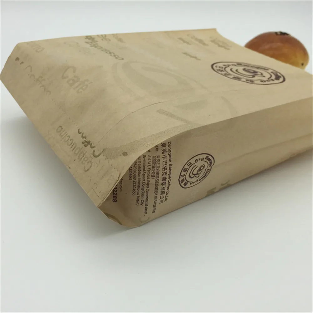 Custom Size white paper sandwich bag roll