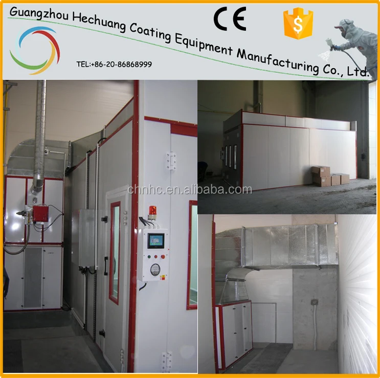 Industrial spray painting booth for sale