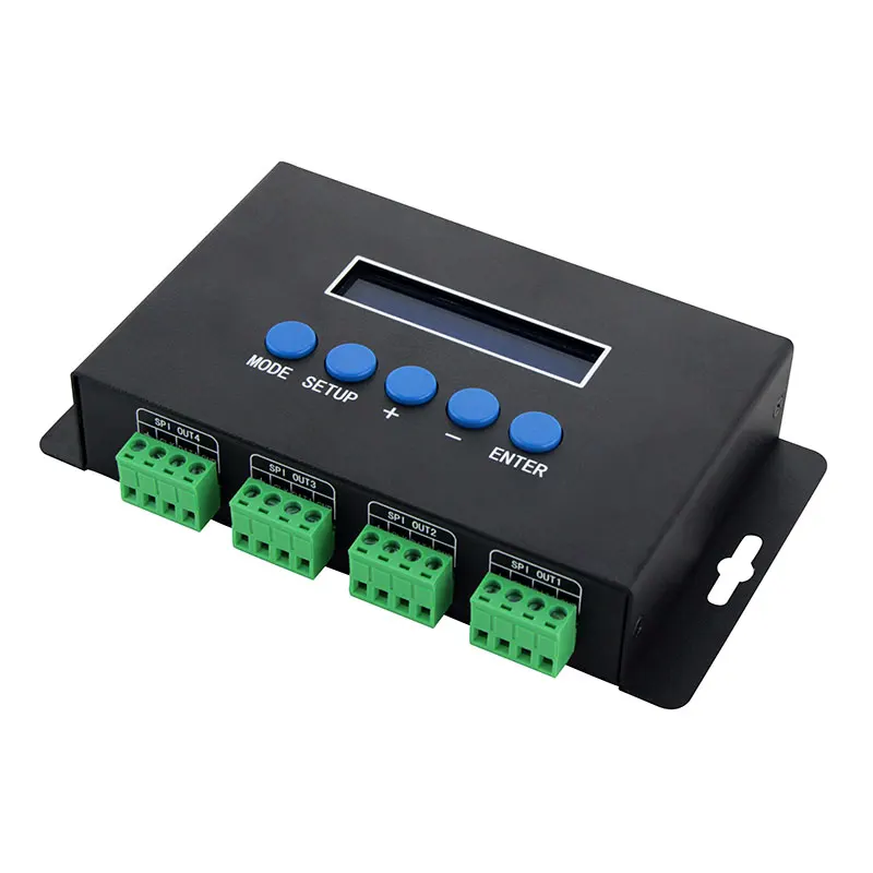 BC-204 4 channels Ethernet -SPI WS2811 RGBW  Pixel Artnet LED controller for hotel light show light