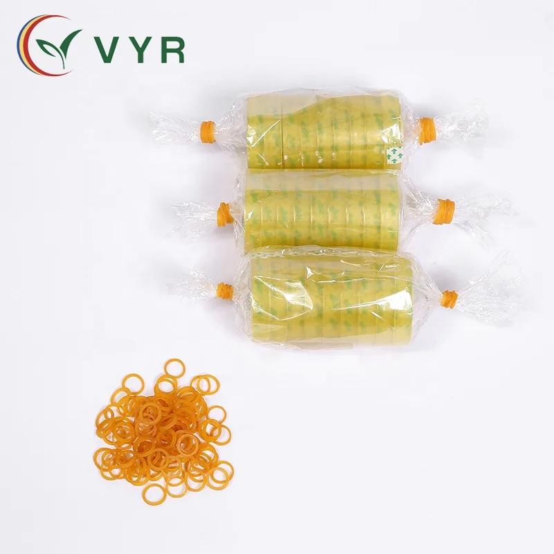 Mini Natural Pure Rubber Translucent Rubber Band Elastic Rubber Band