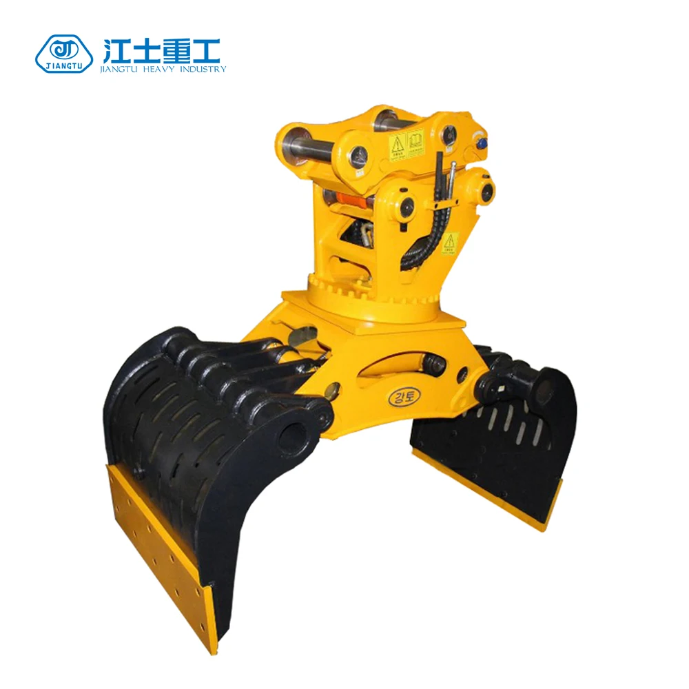 Demolition grapple for 9-16 tons excavator made in china with good quality