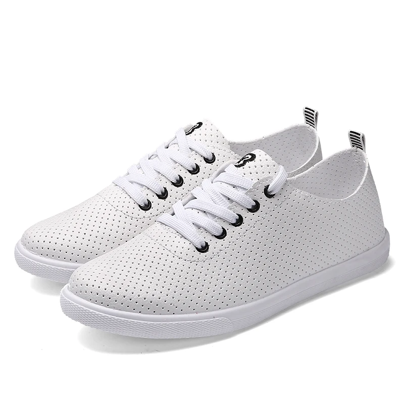 White versatile trend Casual sneakers college style students shoes
