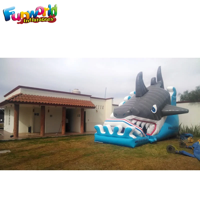Большая водная горка надувной коммерческий парк надувные горки