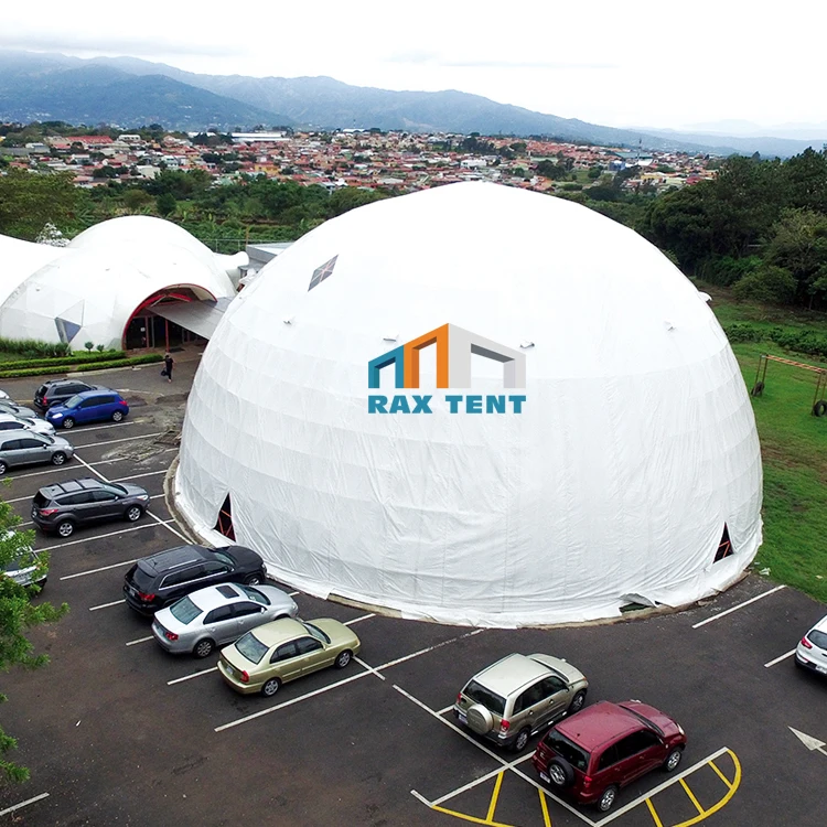 Chinese Tent Manufacturer 20m Geodesic Dome Tent for Big Event Exported to Over 20 Countries