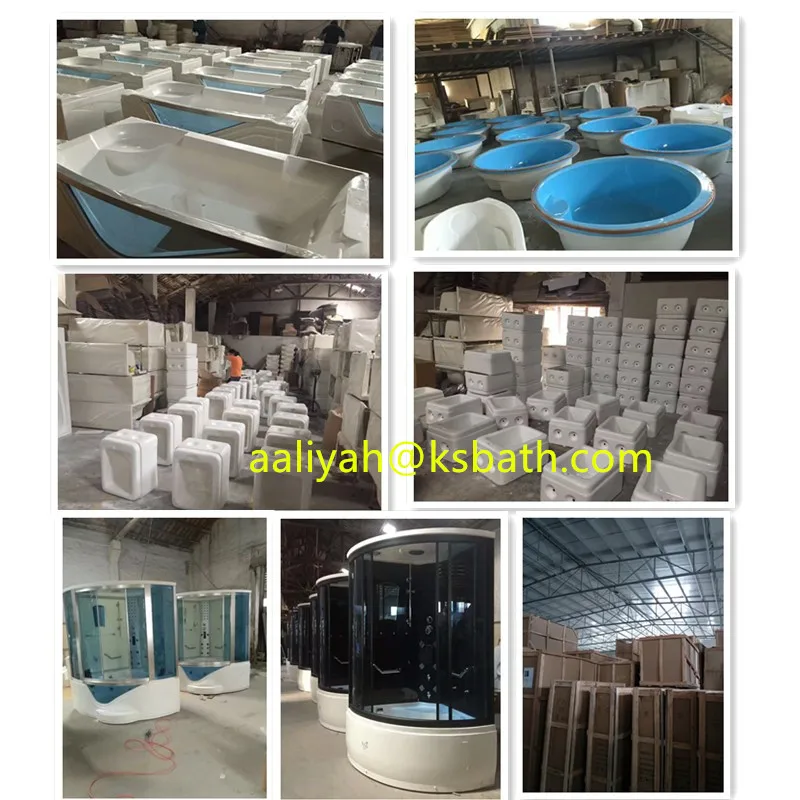 K-8956 Tokyo Hot Adult Sexy Massage Glass 2 Person Bathtub Lazy Spa Hot Tub