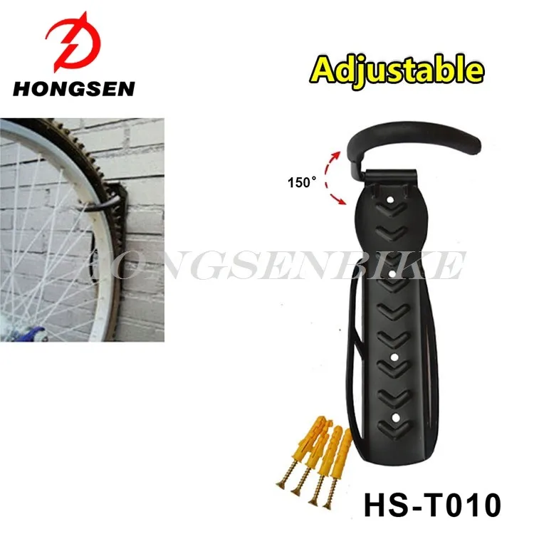 HS-010 bicycle parts and accessories Adjustable Steel Wall Bicycle Bike hooks Mounted Hanger