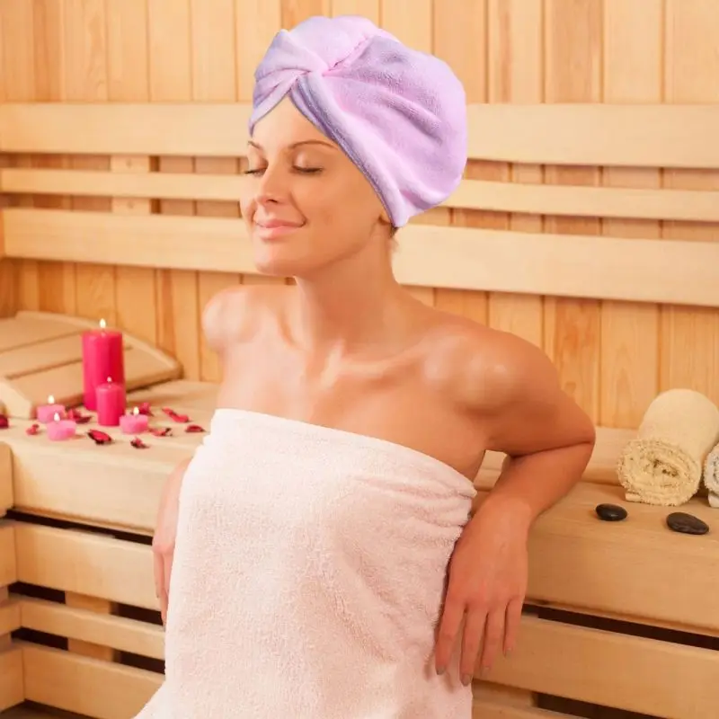 
Factory Wholesale Microfiber Professional Long Hair Drying Towel 