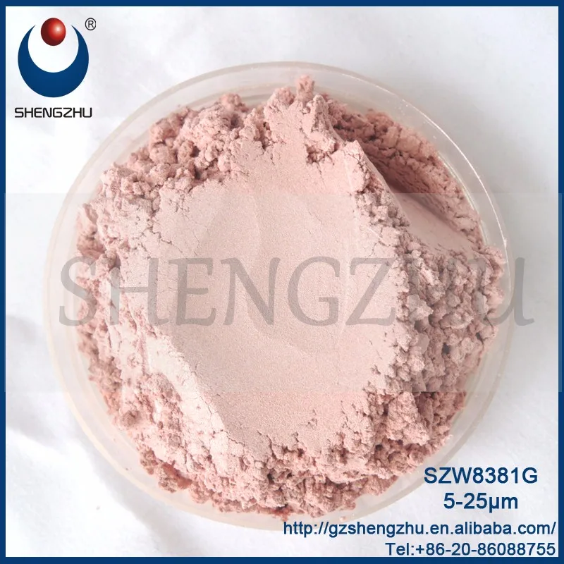 Inorganic Rose Gold Pearlescent Pigments Powder