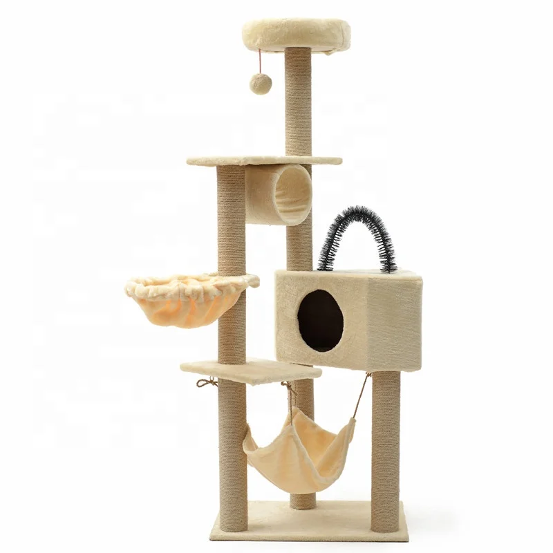 
Factory supplies high quality cat play tree 160 cm cat furniture 