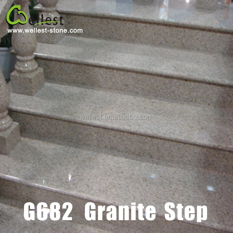 Недорогие ступеньки и подъемники из гранита G682