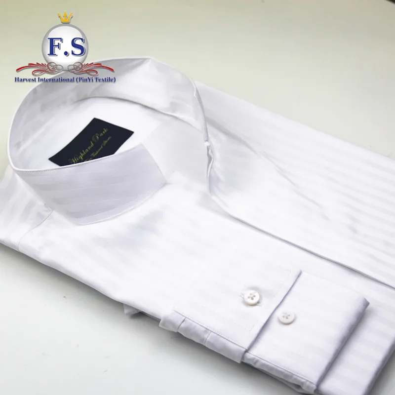 high end bespoke shirt mandarin collar dress shirt