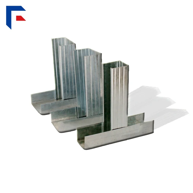 
Partition drywall metal stud and track 