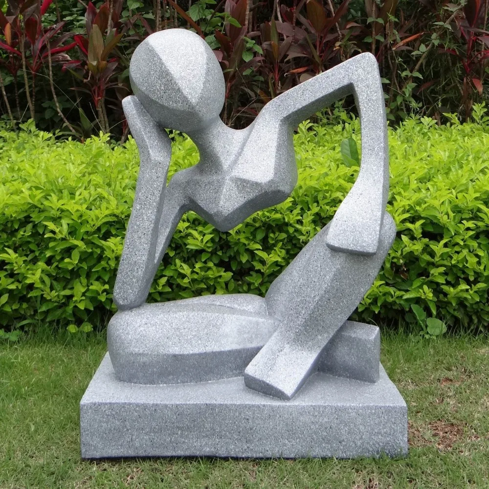 Professional modern abstract stone sculpture with low price