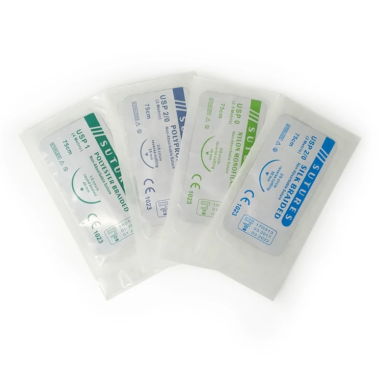
Surgical Suture 2/0 3/0 4/0 monofilament Nylon Suture 