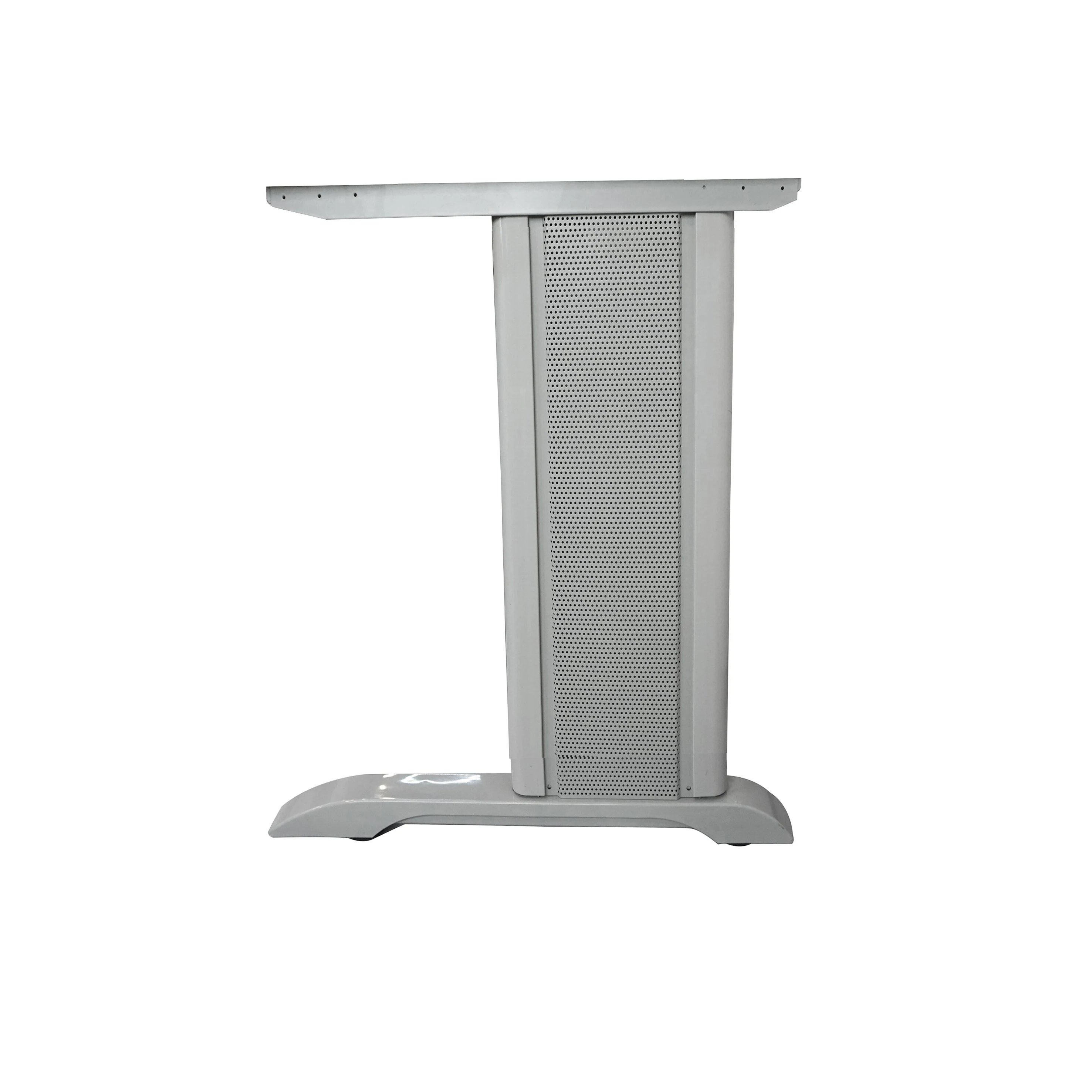 Металлический Серый компьютерный стол ногу детали офисной