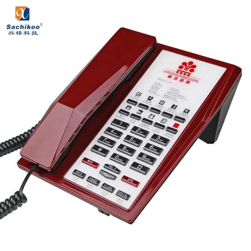 
ACE sport car style hotel guest room phone for PBX phone system hot in Middle East 