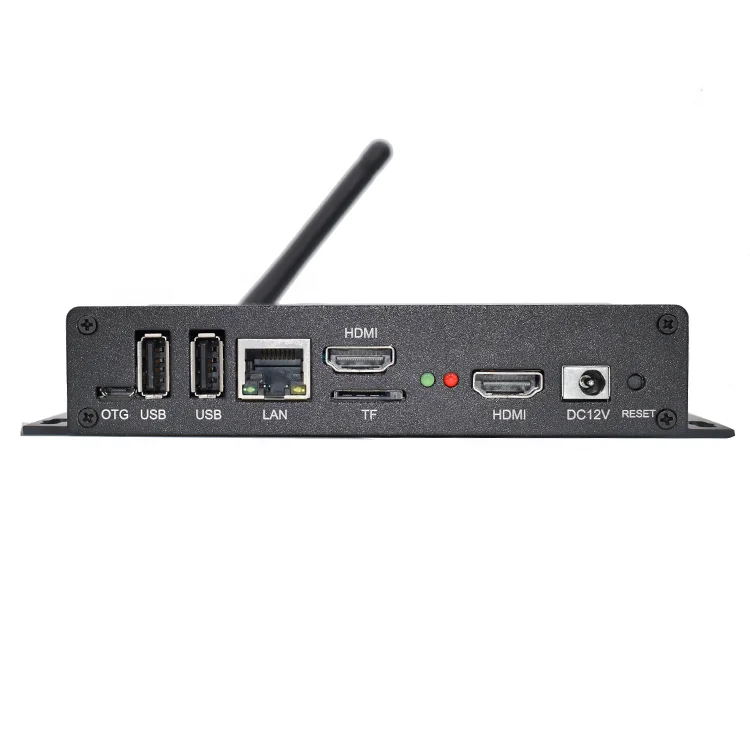 hot selling affordable restaurant menu screen management player with Live TV channel function