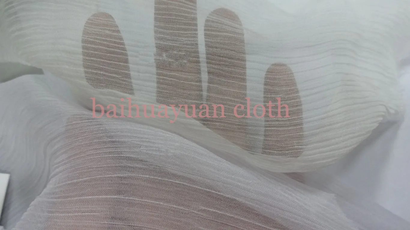 100% шелковый креп гофрированная ткань шелковой ткани жоржет