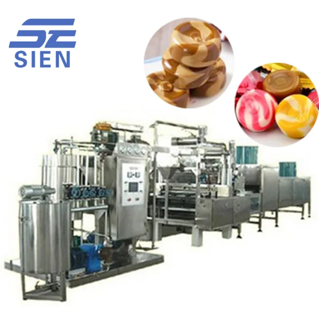 High Efficiency Full Automatic Hard Candy Production Line Hard Candy Machine