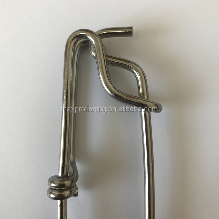4inch 5inch 6inch Saltwater Commercial 304 Stainless Steel L Type Tuna Longline Shark Clip