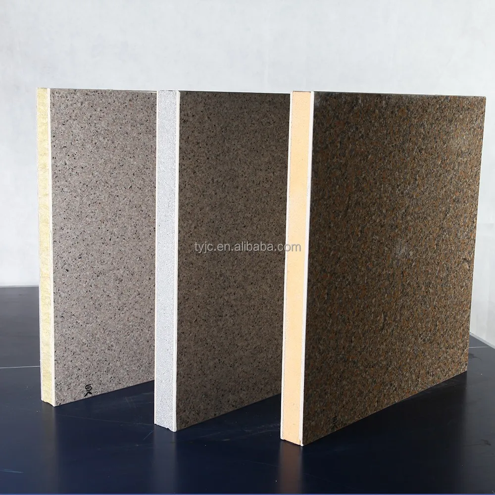 
Exterior facade decorative finishing cladding fireproof fiber cement insulation 