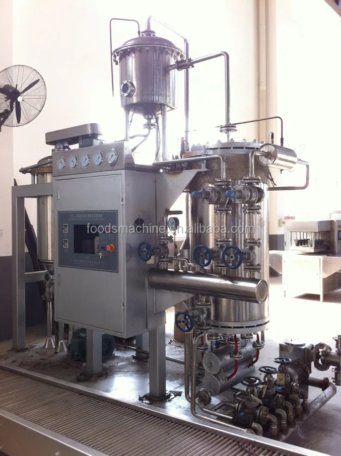 milk cream toffee candy cooking machine