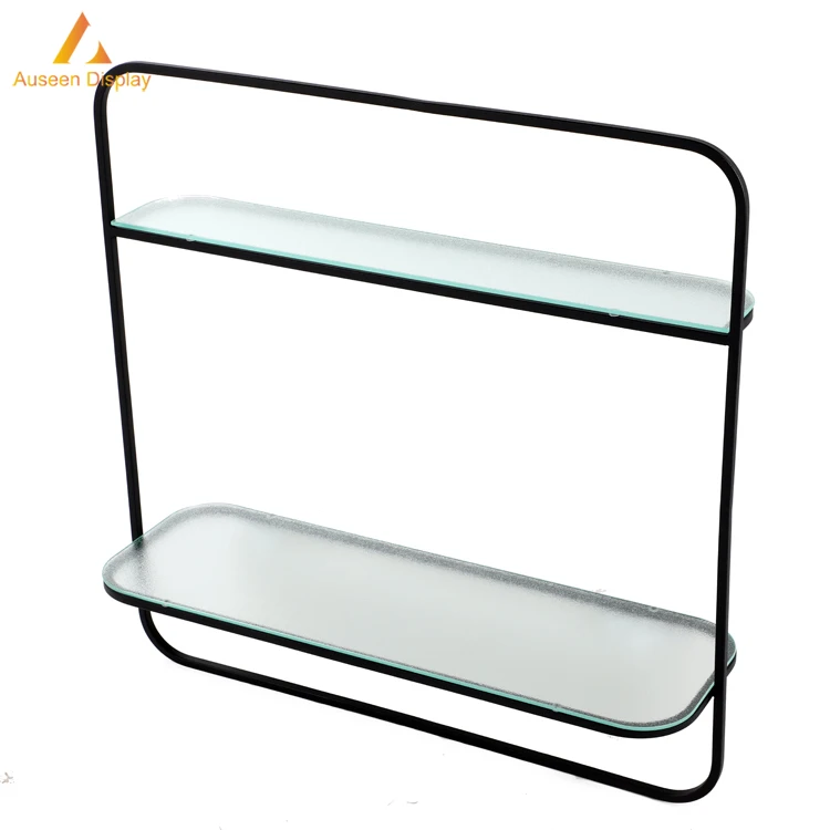 
Home decoration & storage shelf metal frame wall shelf 