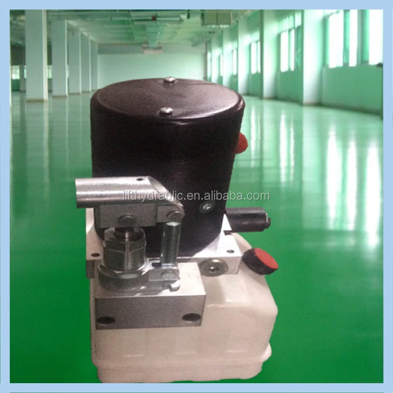 small hydraulic power pack unit 12v dc for wheel chair