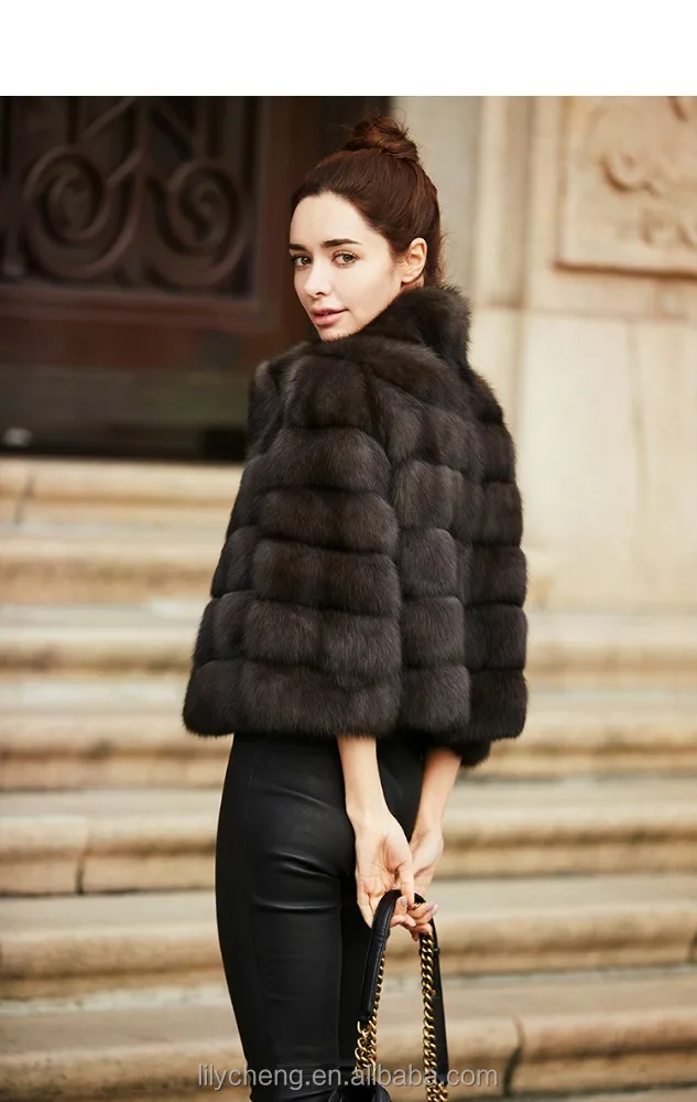 custom women winter faux fur coat  wholesale fashion high quality faux fox fur coat  Factory price Shenzhen Lily Cheng