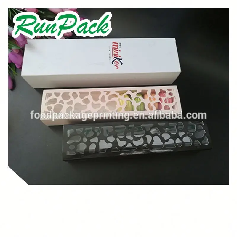 Food shop to go take away food containers sweet macaron box