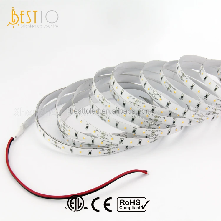 Щебня 3 шаг sdcm <3 SMD 2216 Высокая CRI90 высокой плотности 2700 К 4000 6500 белый светодиод полосы света