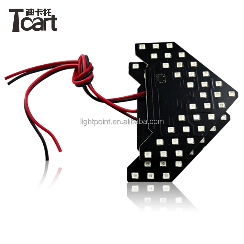 Светодиодный зеркальный поворотный сигнал со стрелкой и чипом 3528