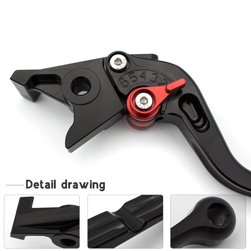 CNC brake clutch racing levers for VESPA