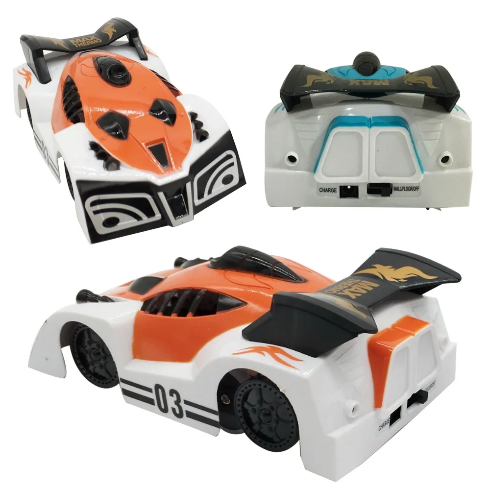 OEM 2 channel radio controlled wall climbing car toy for kids