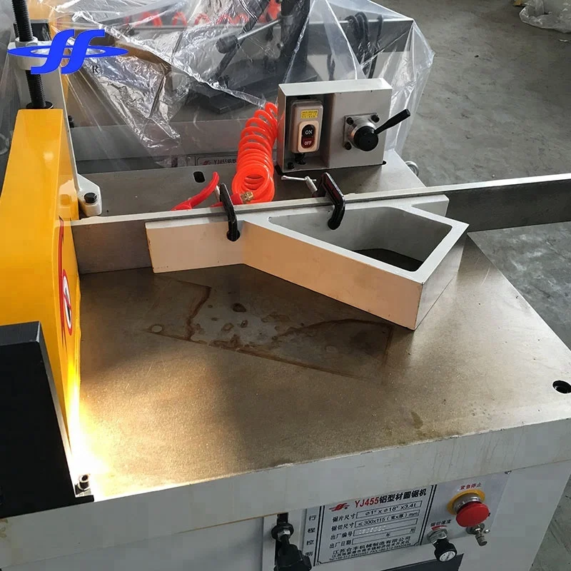 
YJ455AL 2.4KW Motor Power Automatic Pressing Aluminum Tube Cutting Machine 