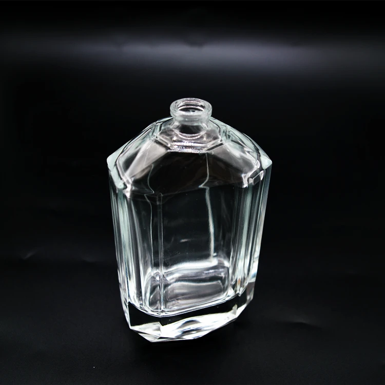 
Rhomboic perfume bottle magnetic cap 30ml 100ml 130ml made by China big factory 
