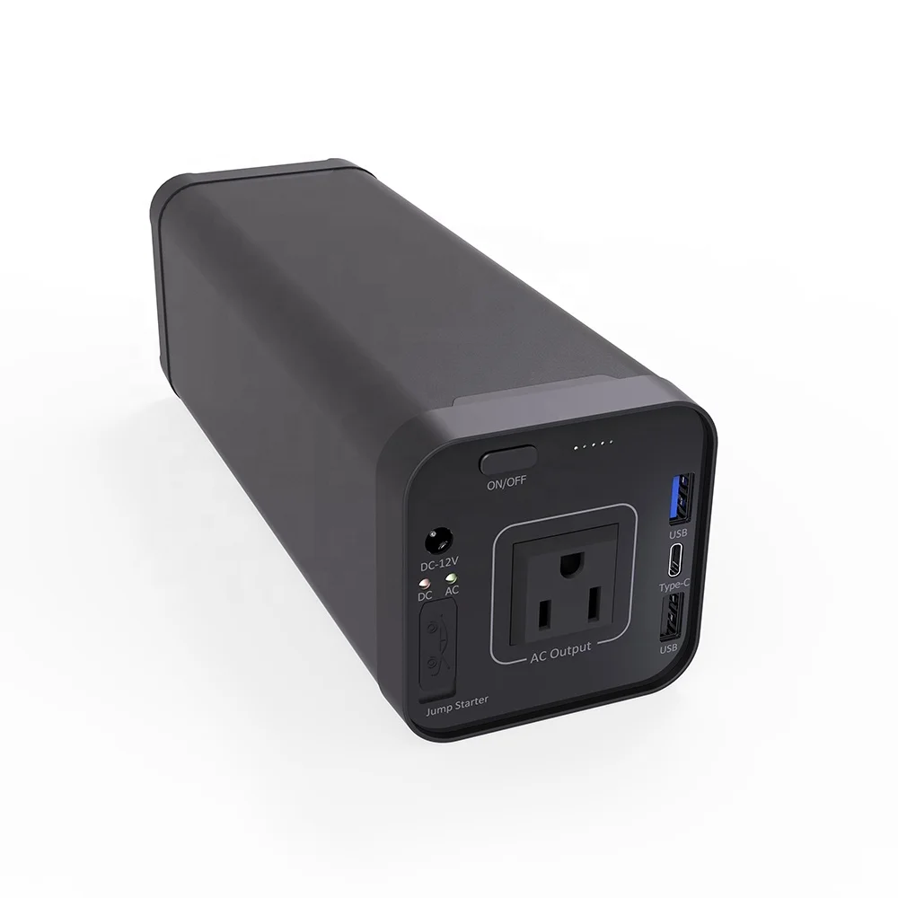 Portable mini ups 12v backup power station battery with output 220v